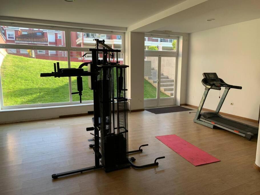 Appartamento Atico Con Terraza, Piscina Y Gimnasio Vilagarcia de Arousa Esterno foto